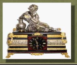 statue decorative clock antique rare unusual